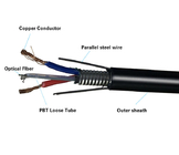 Photoelectric Composite Fiber Optic Cable , Outdoor Electric Powered Fiber Cable