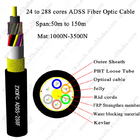 Outdoor Single Mode 288 Core Fiber Optic Cable Anti Tracking Outer Sheath